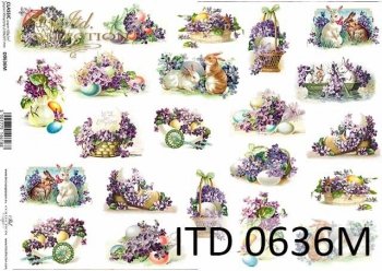 Papier decoupage (HS code 48025700) D0636M