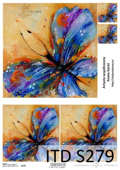 Papier decoupage Soft (HS code 48062000)  S0279