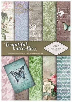 Zestaw do scrapbooking (HS code 48025890) SCRAP-016 ''beautiful butterflies''