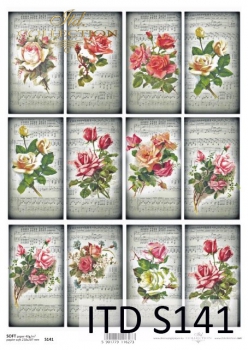 Papier decoupage Soft (HS code 48062000)  S0141