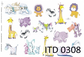 Papier decoupage (HS code 48025700) D0308M